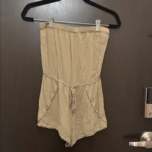 Stylish Tan Women’s Romper